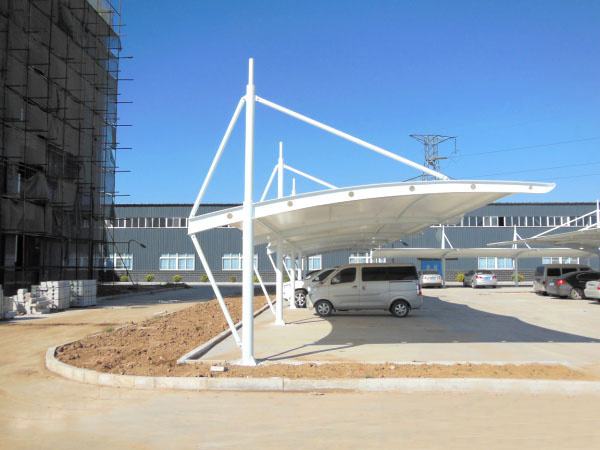 膜结构车棚可以用那些膜材(图1)